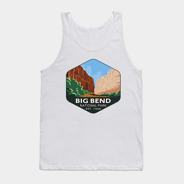 Big Bend National Park Tank Top by HomeSpirit